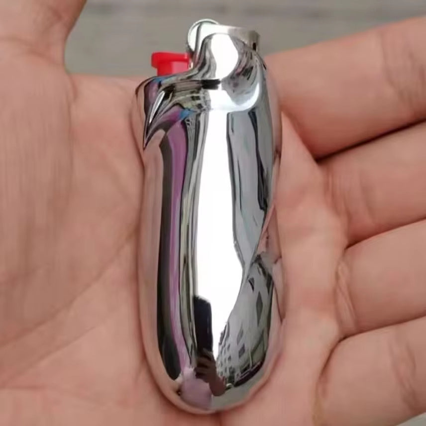 Chrome Lighter Case
